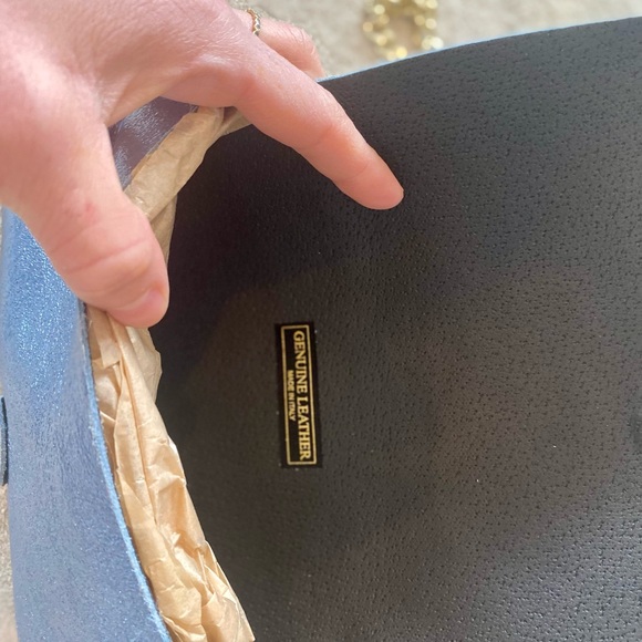 Italian leather, brand new purse - Picture 4 of 5